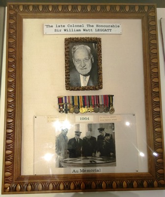 Leggatt plaque at Villers Brettoneux Village Museum (Lannan)